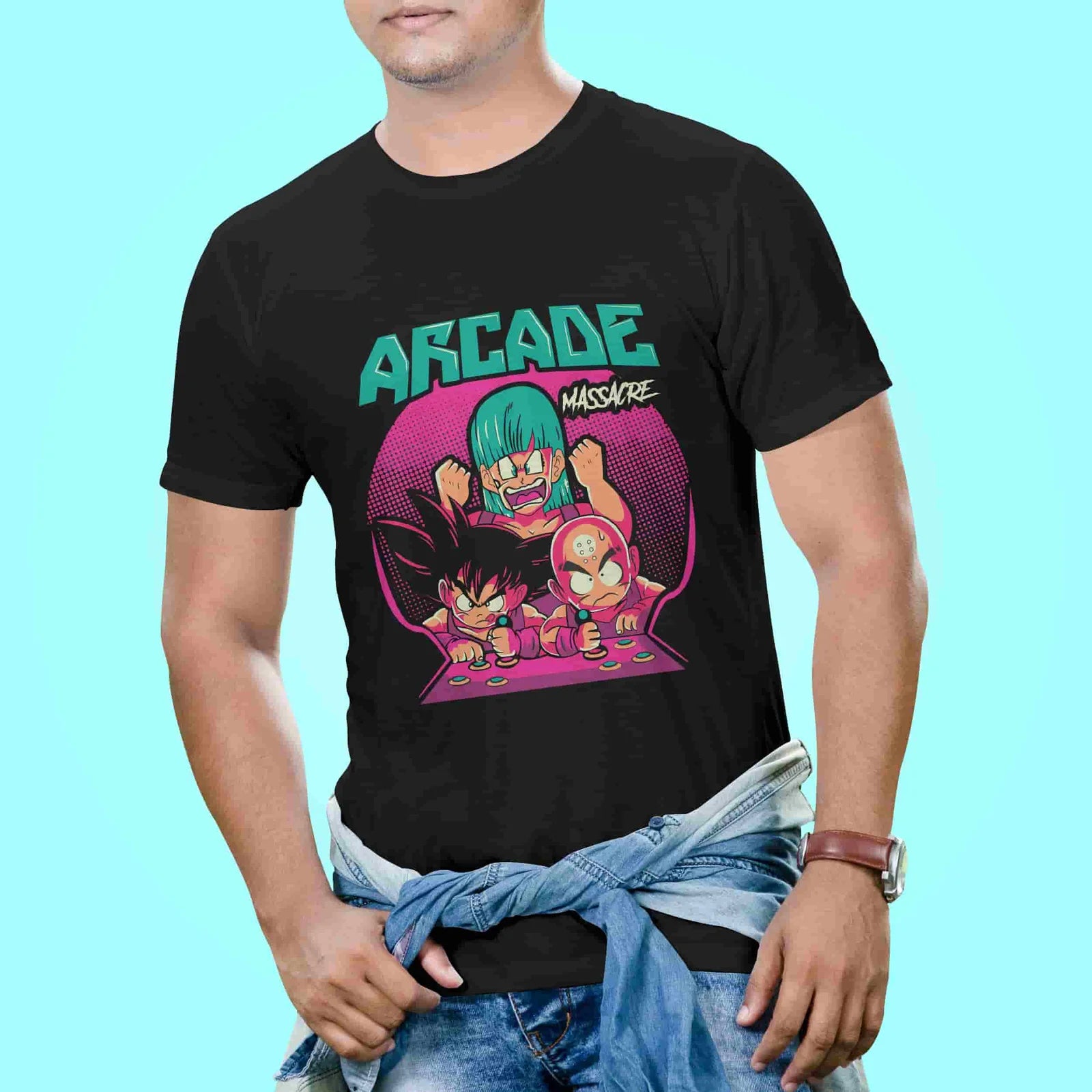 Arcade masacre trendy cotton printed T-shirt - depasro