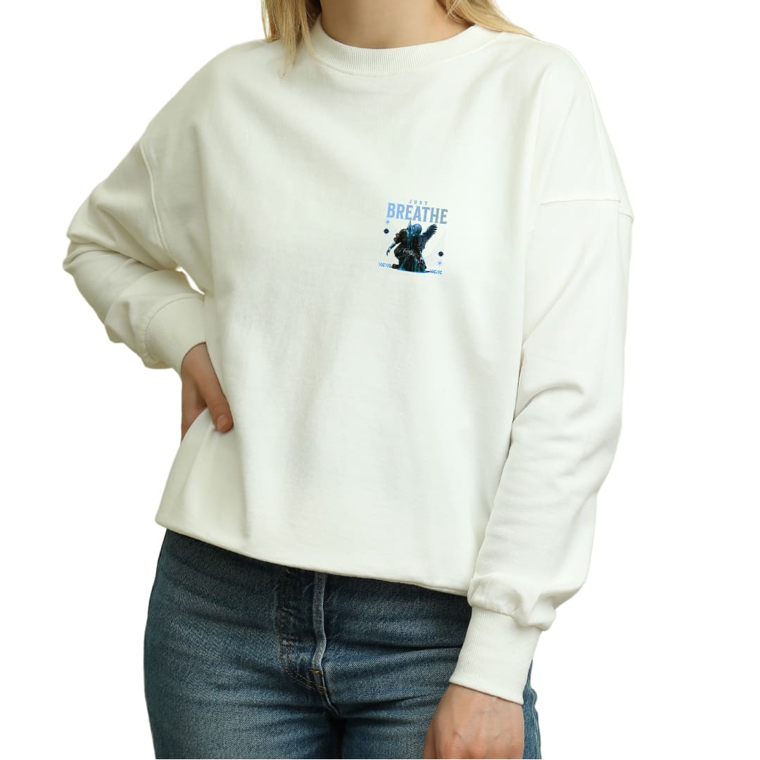 Just breath Women's Sweatshirt