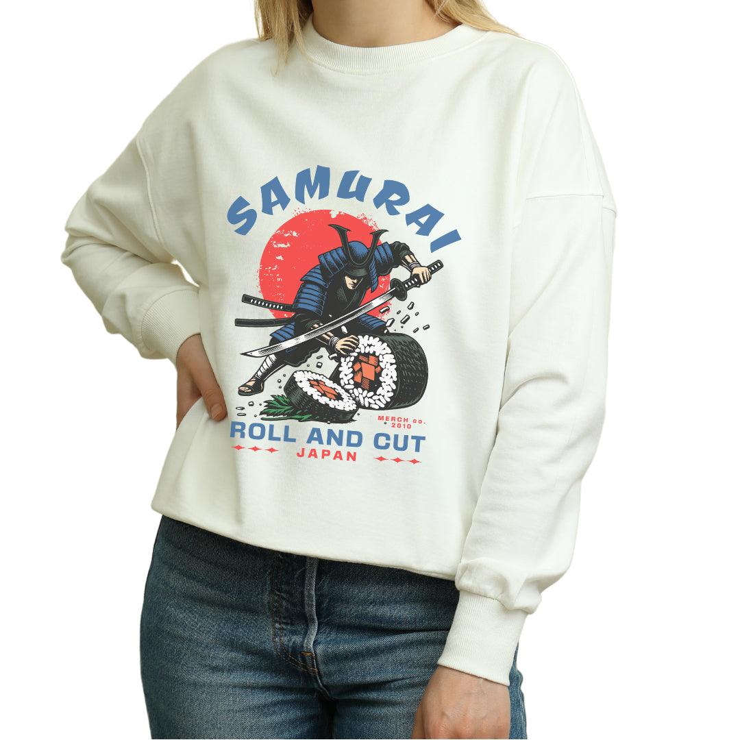 Samurai roll & cut Women's Sweatshirt