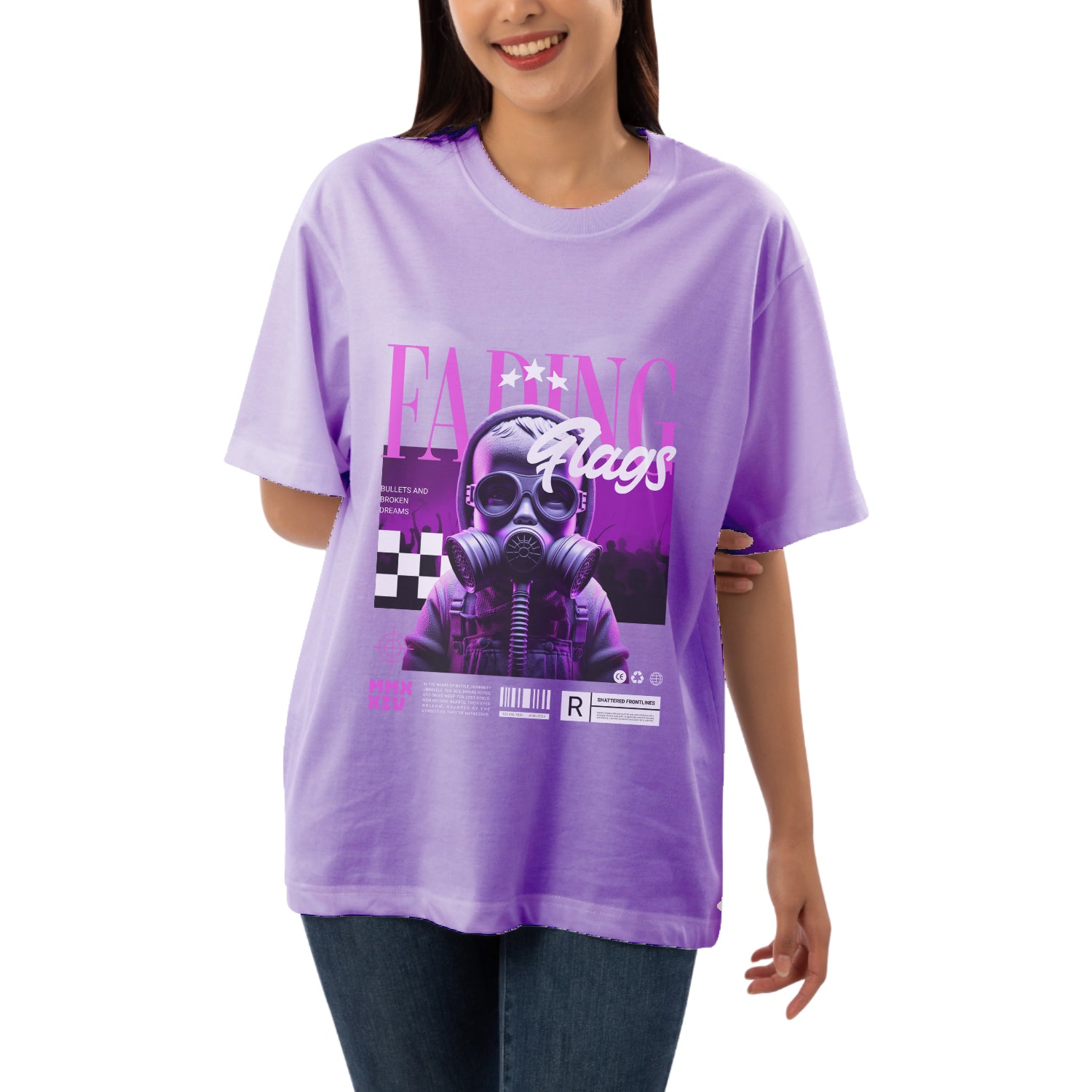 Fading Women's Oversized T-shirt