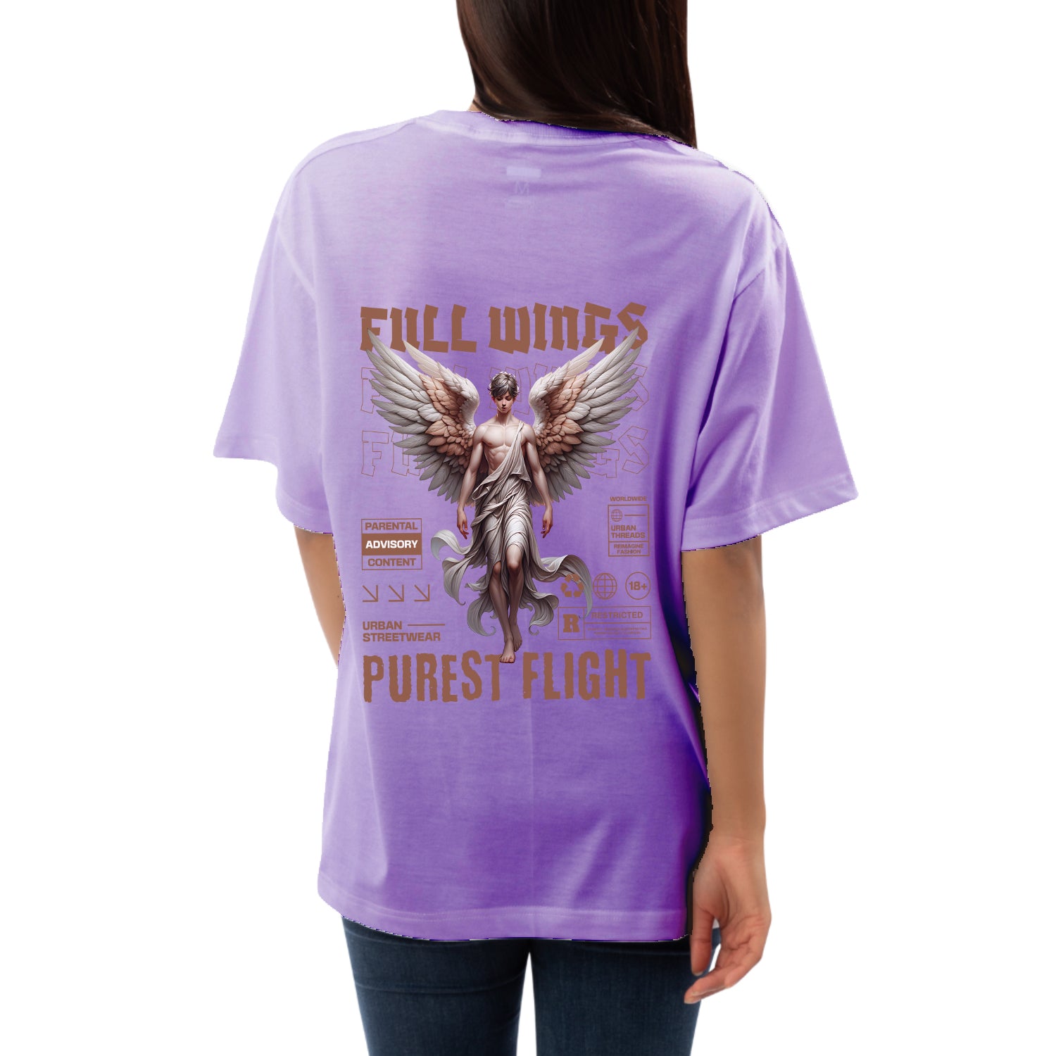 Full wings Women's Oversized T-shirt