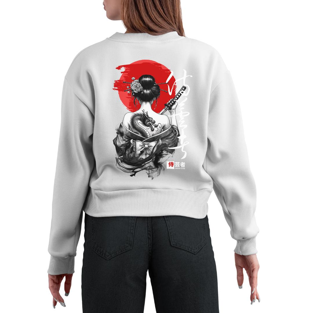 Samurai dragon Women's Sweatshirt