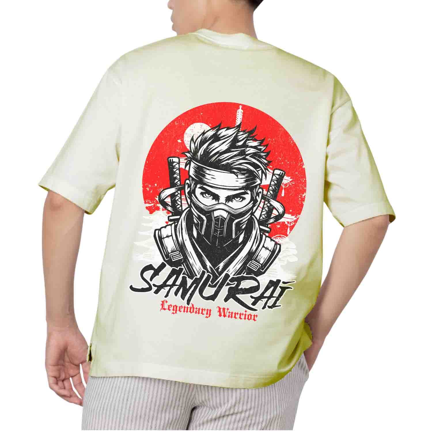 Samurai legendry warrior Oversized T-shirt