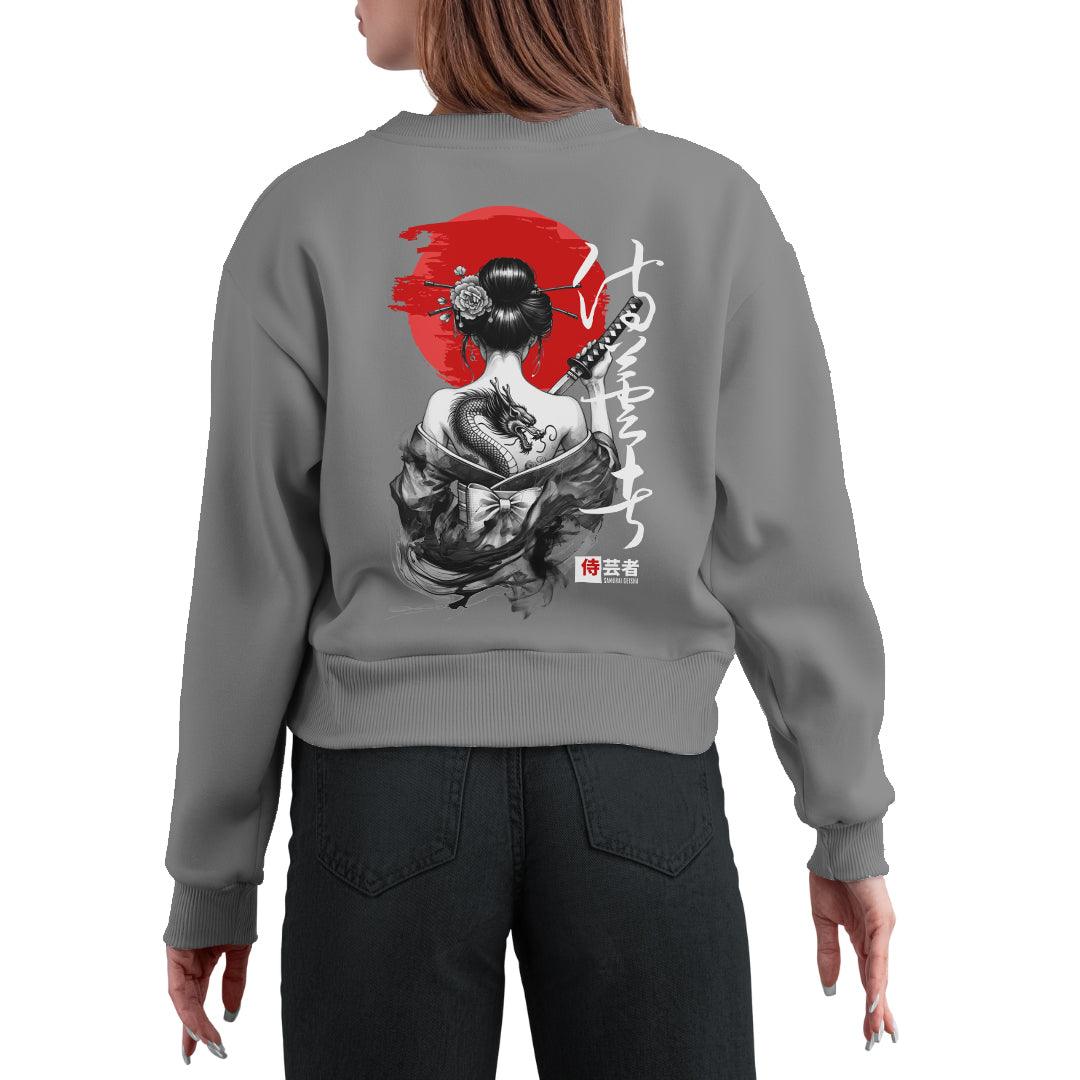 Samurai dragon Women's Sweatshirt