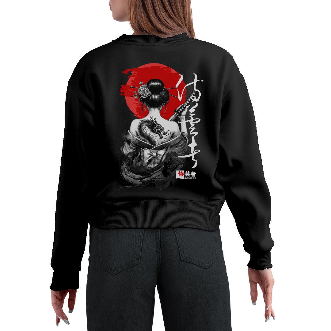 Samurai dragon Women's Sweatshirt