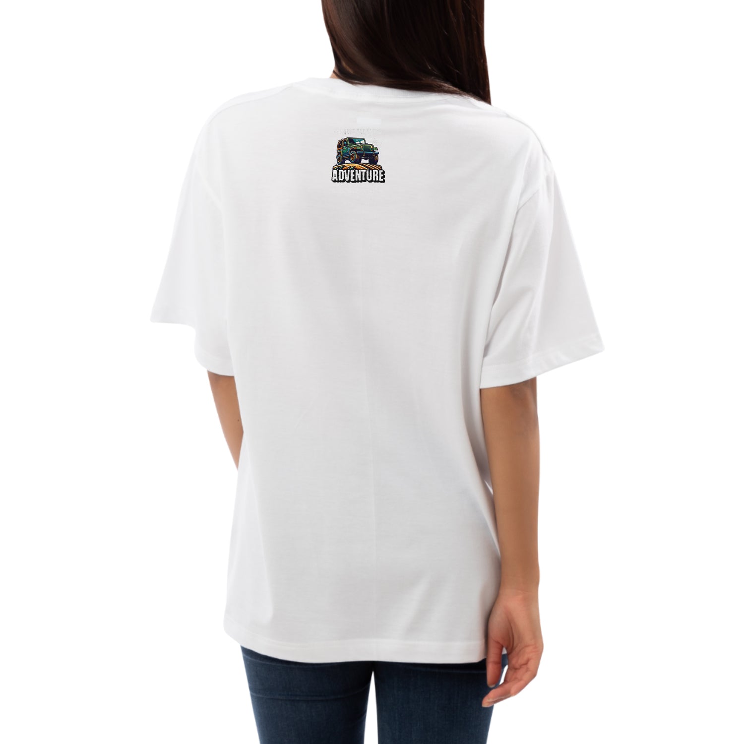 Conquer the climb adventure Women's Oversized T-shirt