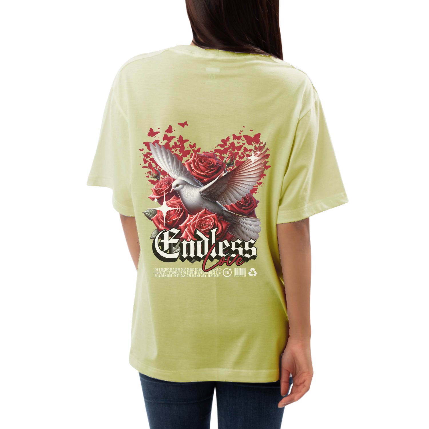 Endless love Women's Oversized T-shirt