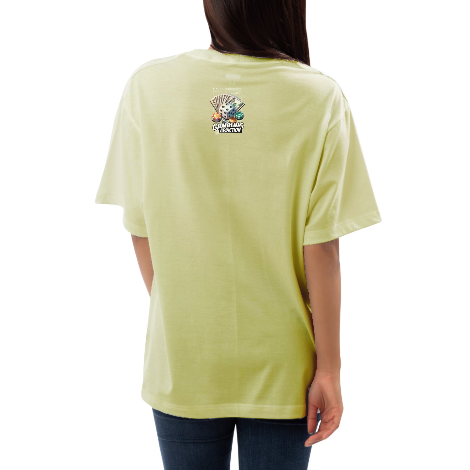 Gambling addiction Women's Oversized T-shirt