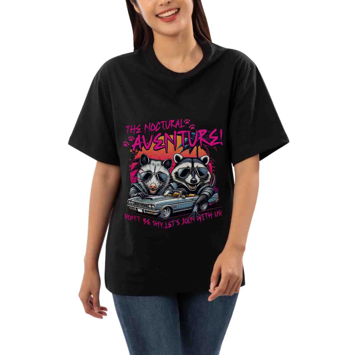 Adventure Womens Oversized T-shirt