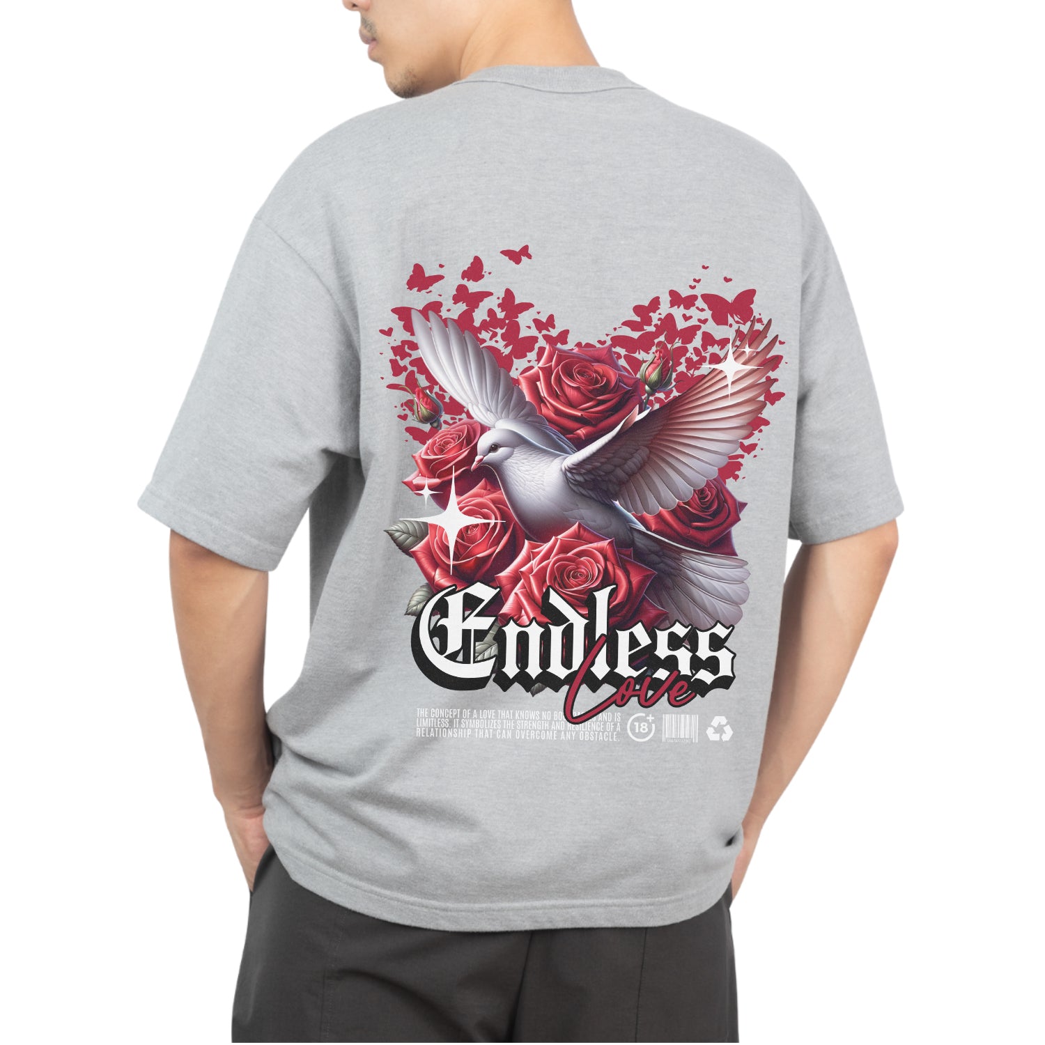 Endless love Oversized T-shirt