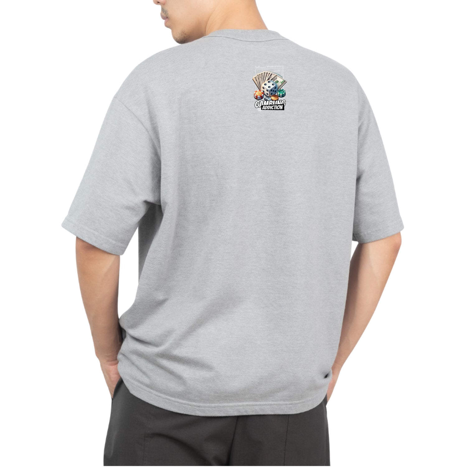 Gambling addiction Oversized T-shirt