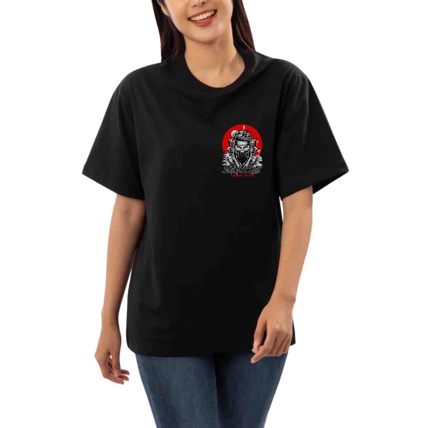 Samurai legendry warrior Women's Oversized T-shirt