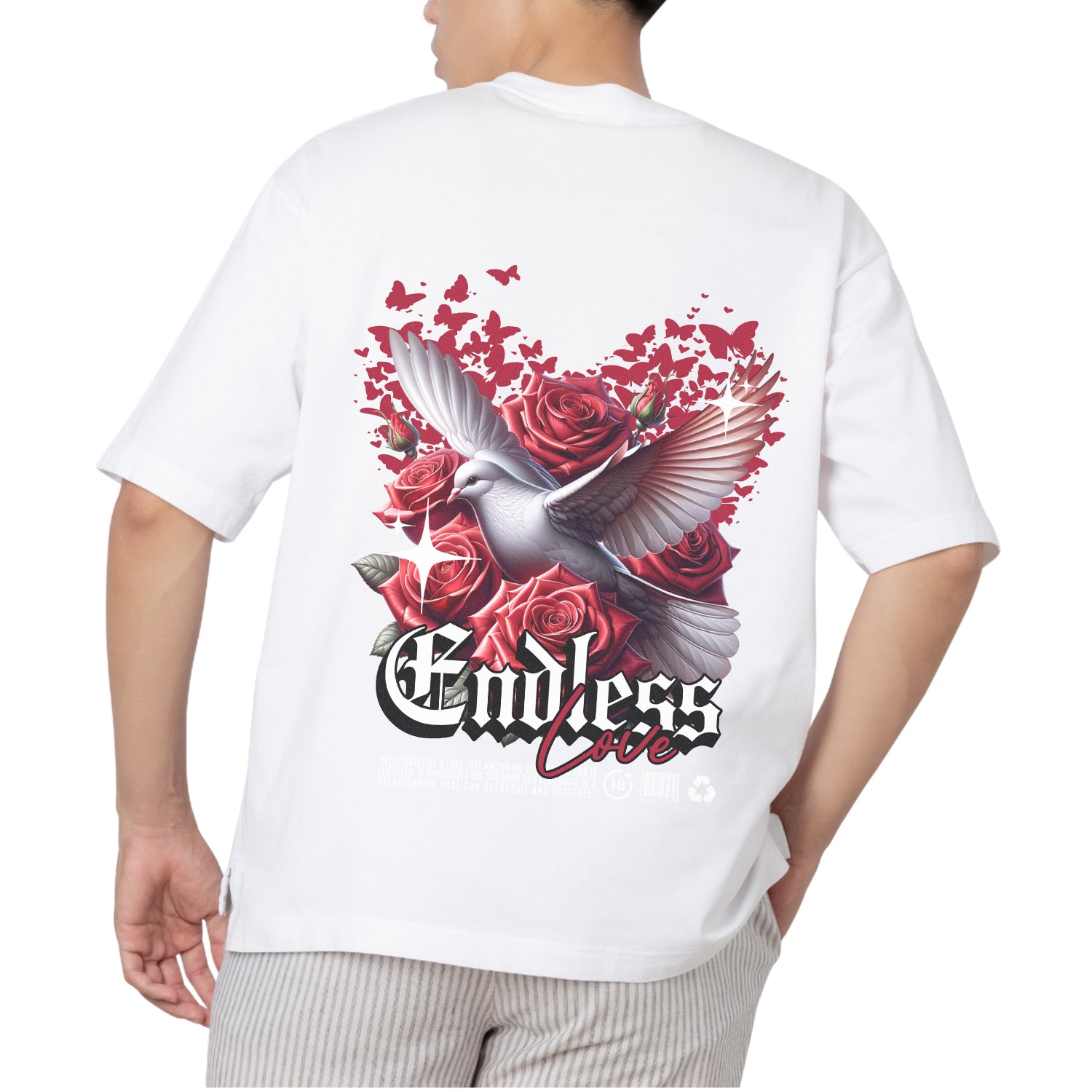 Endless love Oversized T-shirt