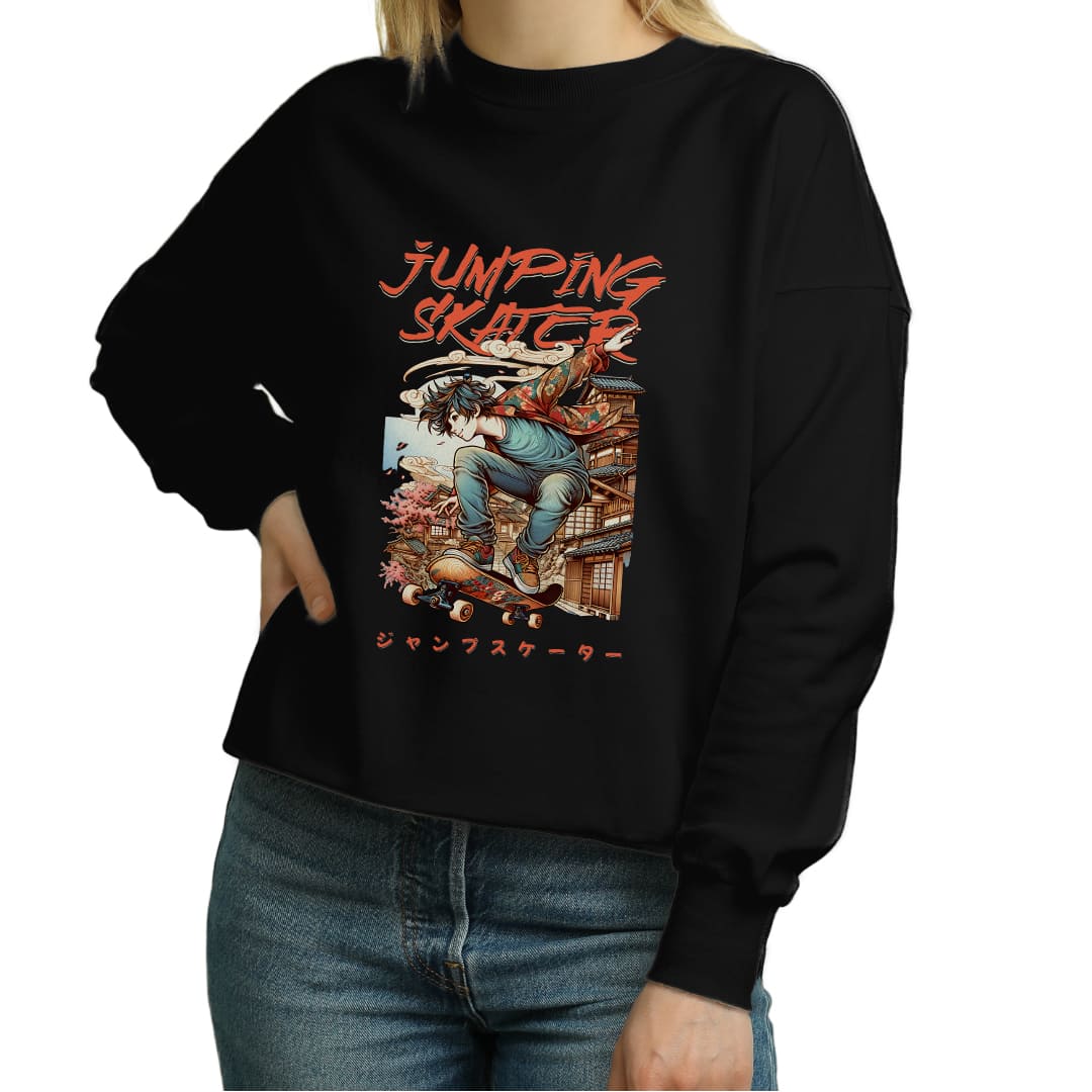 Jumping skater Women's Sweatshirt