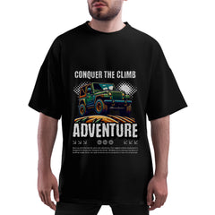 Conquer the climb adventure Oversized T-shirt