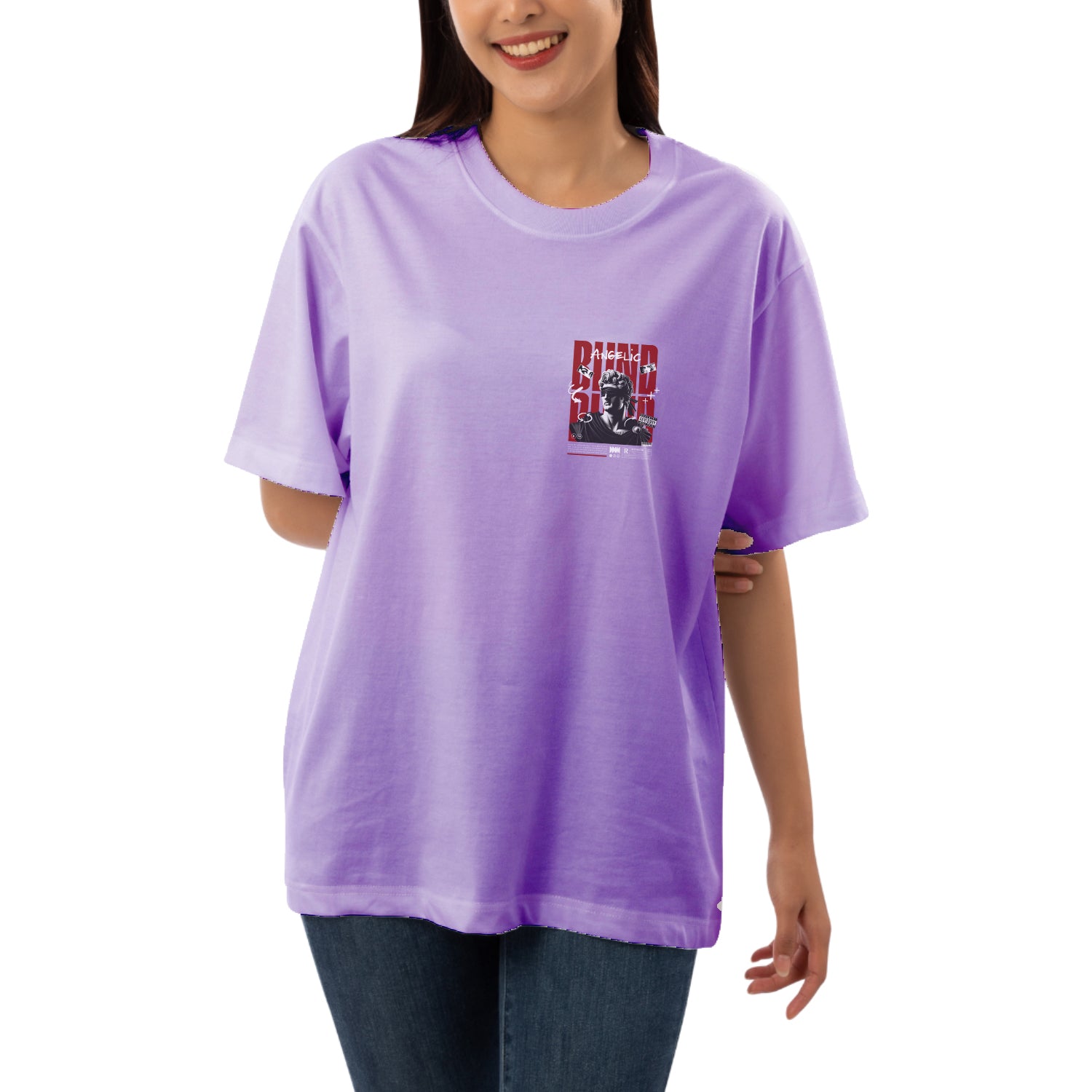 Blind Womens Oversized T-shirt