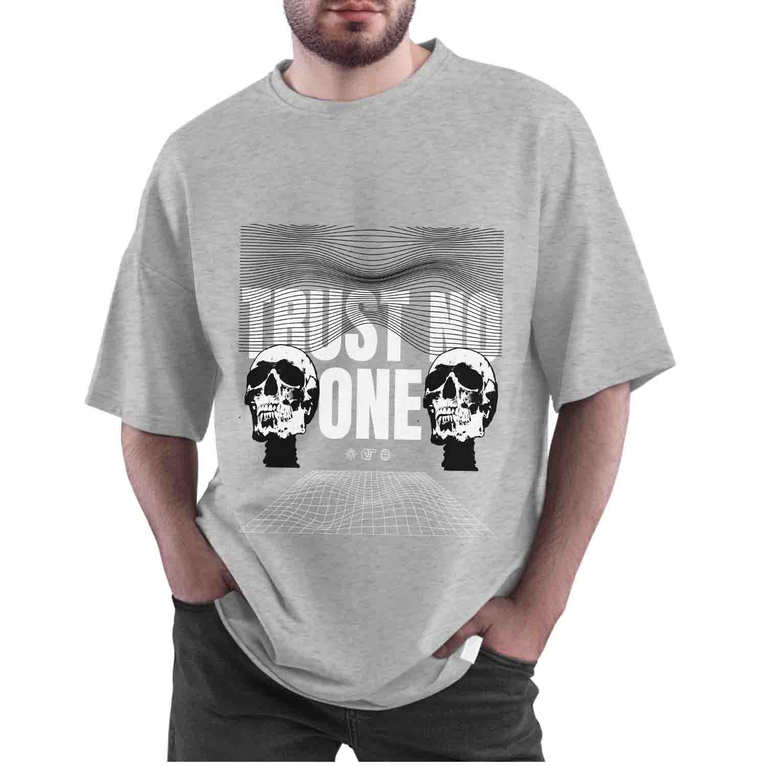 Trust no one Oversized T-shirt