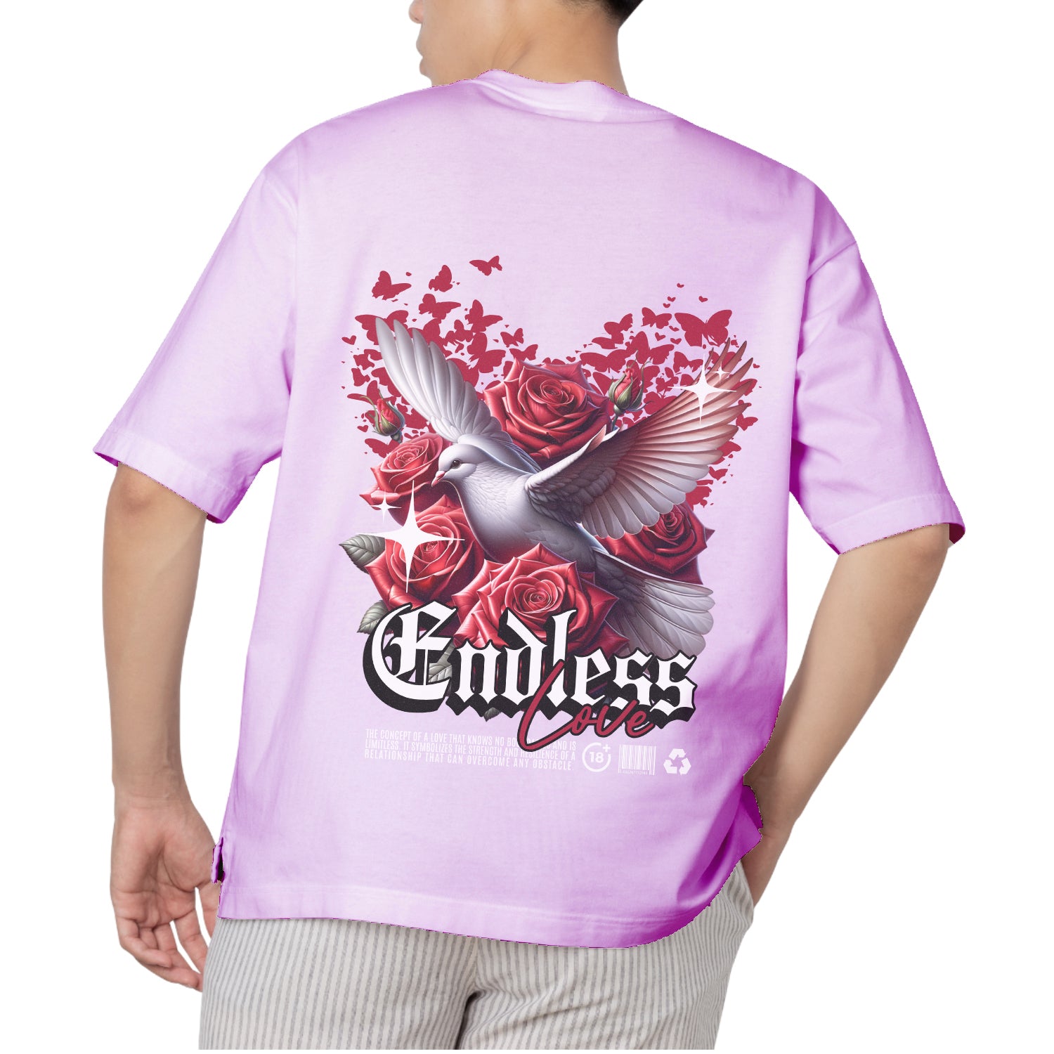 Endless love Oversized T-shirt