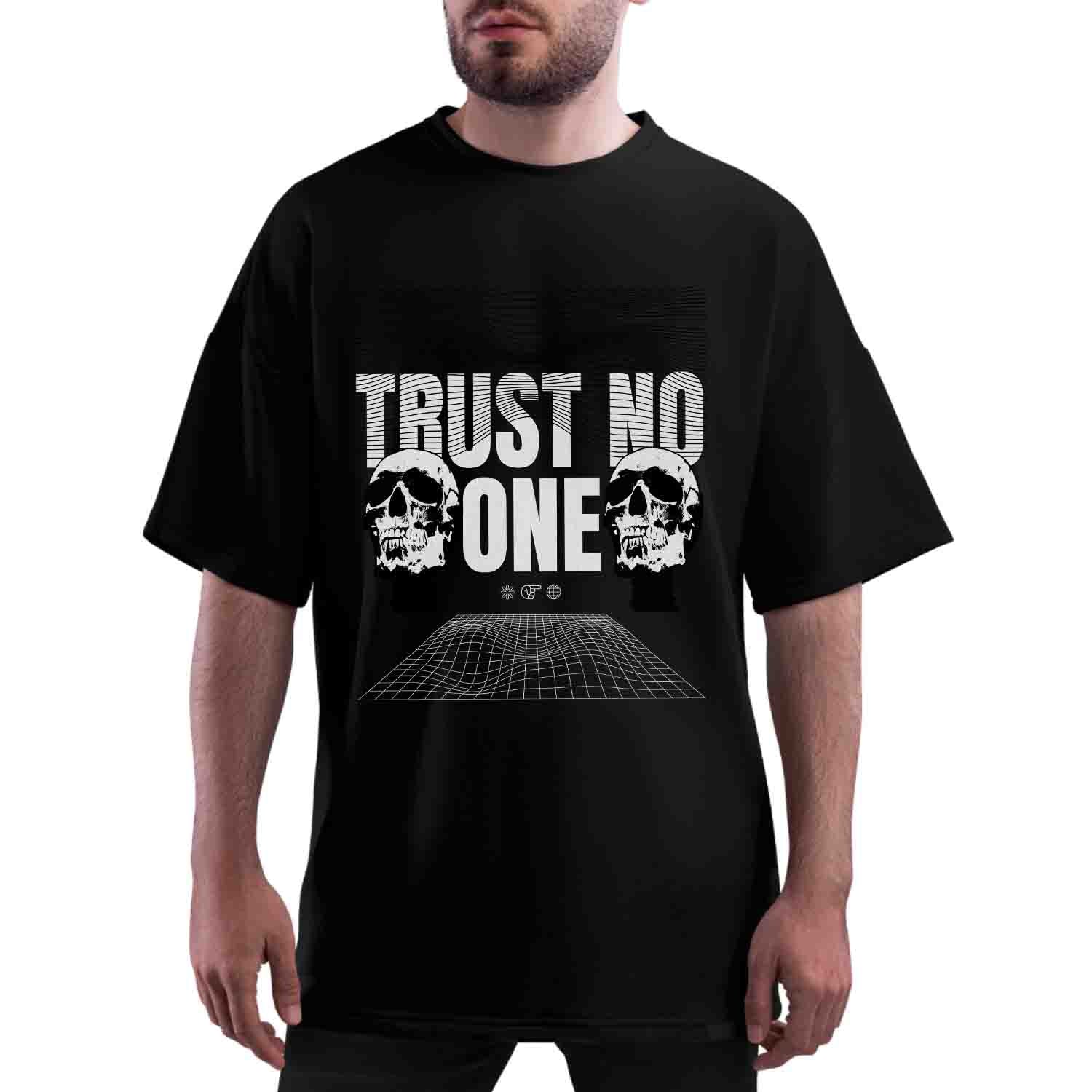 Trust no one Oversized T-shirt