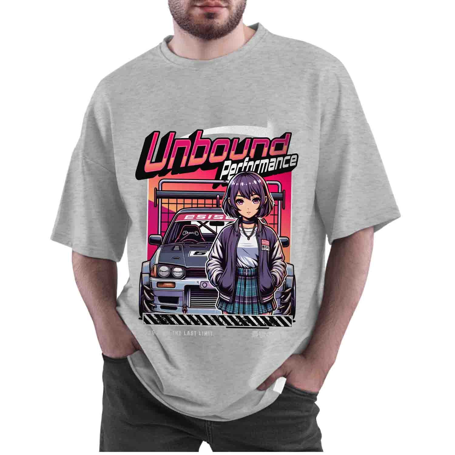 Unbound performance Oversized T-shirt