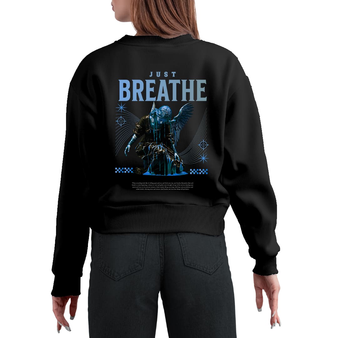 Just breath Women's Sweatshirt