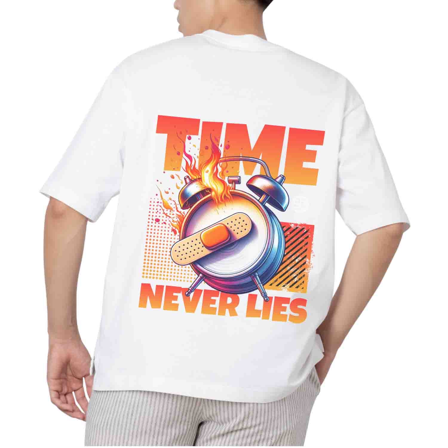 Time never lies Oversized T-shirt