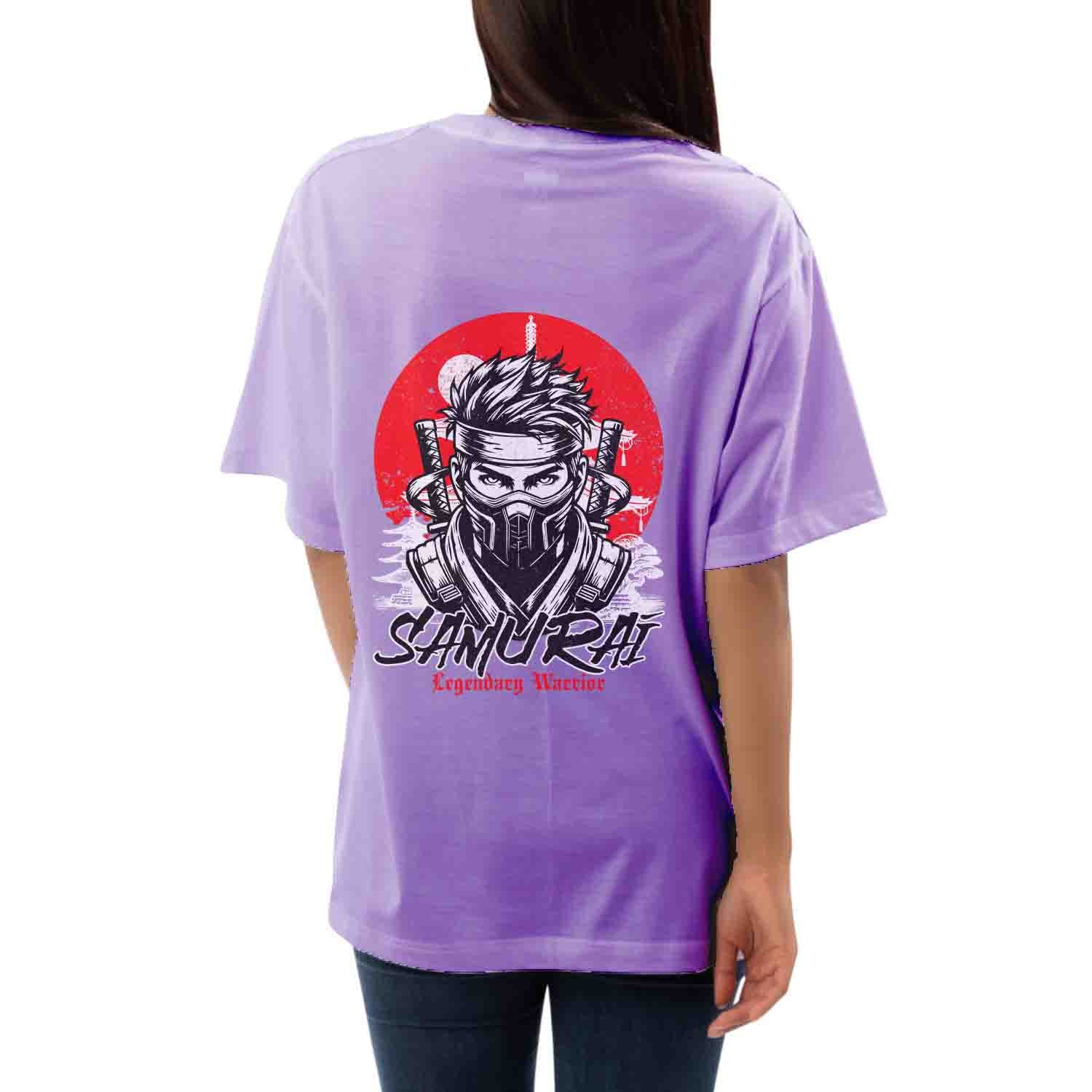 Samurai legendry warrior Women's Oversized T-shirt