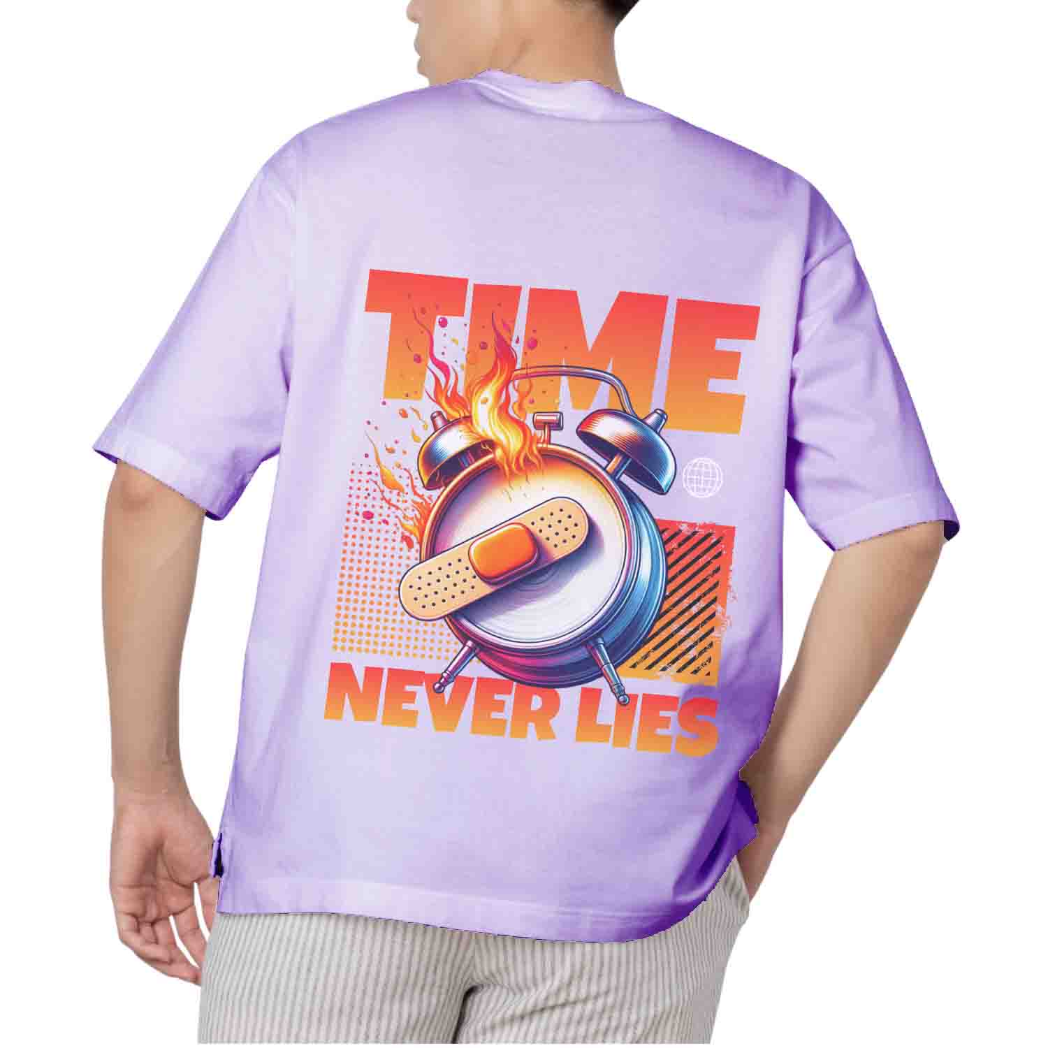 Time never lies Oversized T-shirt