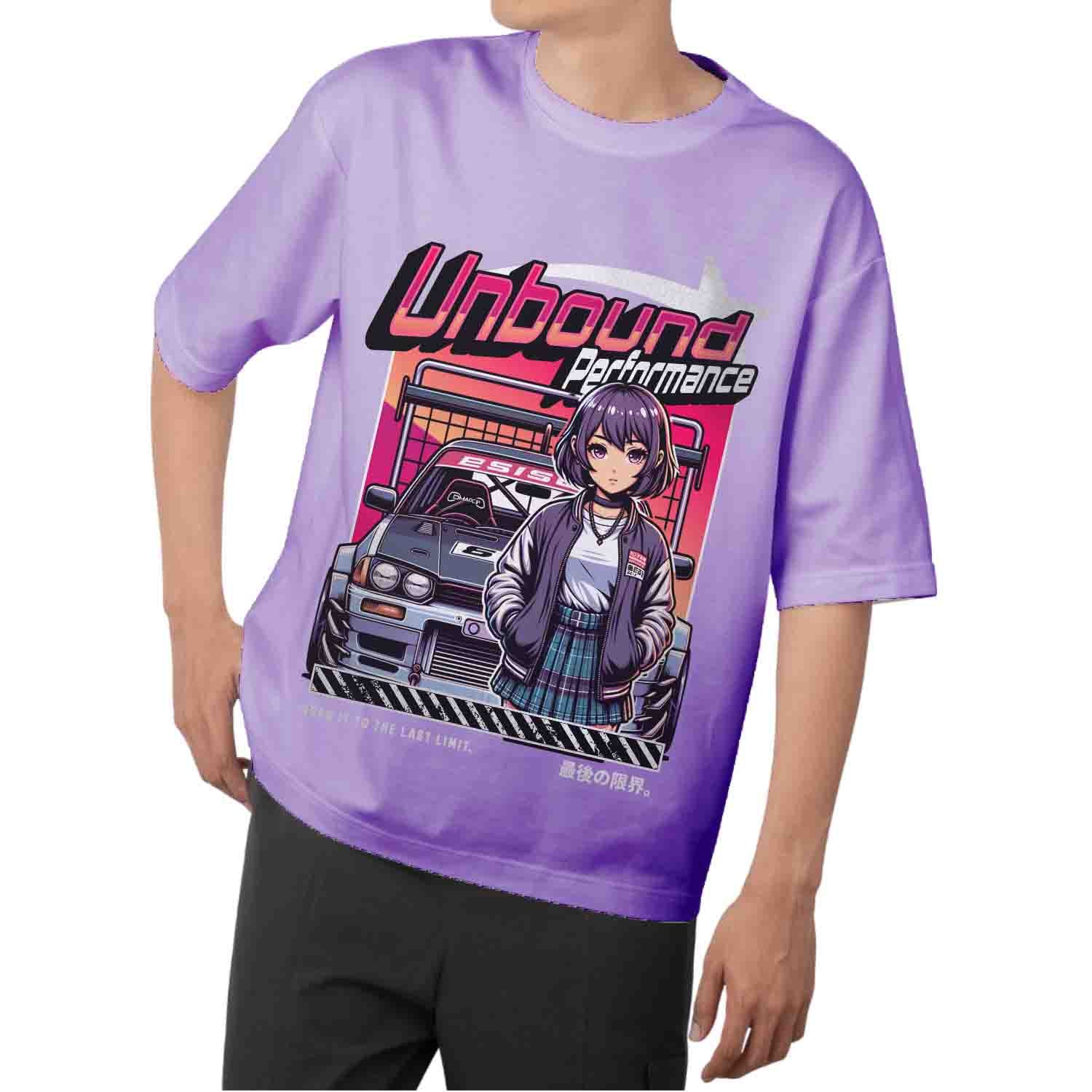 Unbound performance Oversized T-shirt