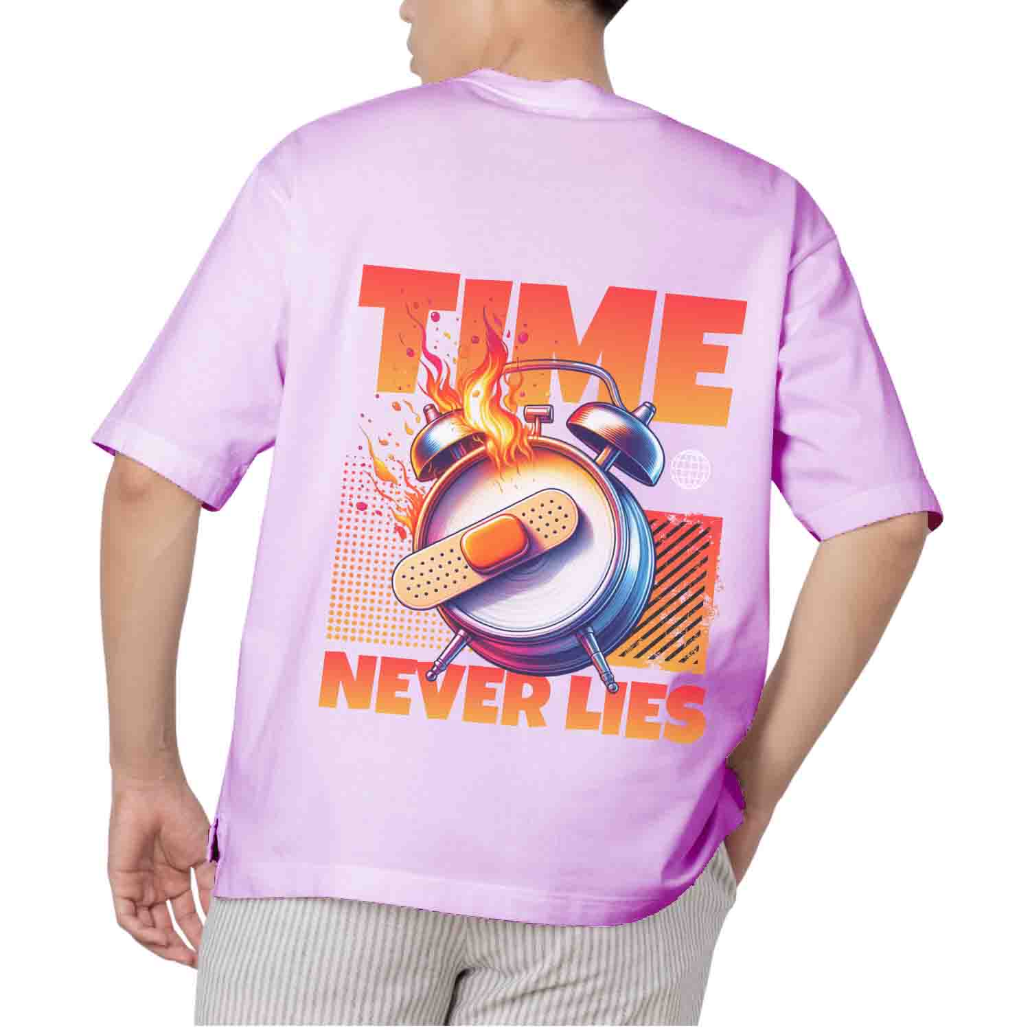 Time never lies Oversized T-shirt