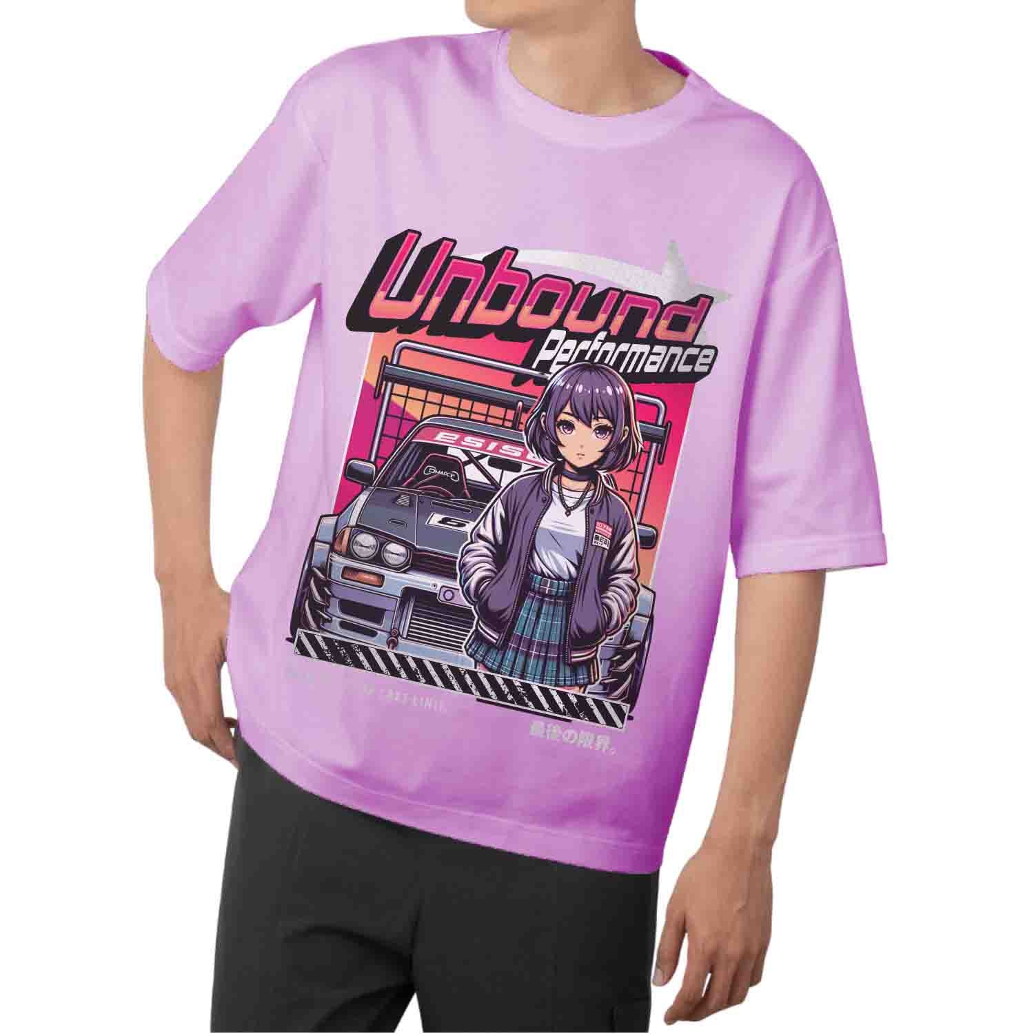 Unbound performance Oversized T-shirt