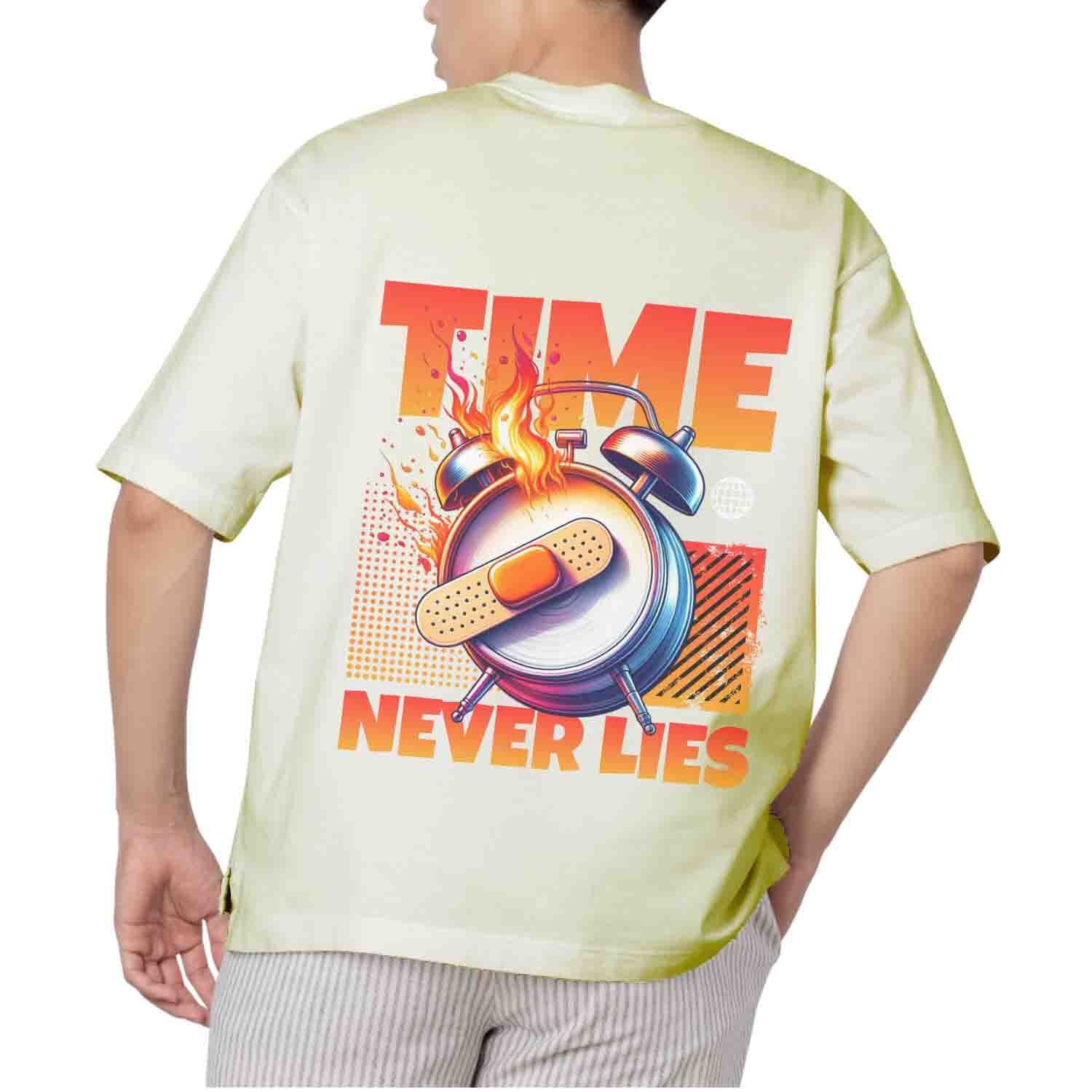 Time never lies Oversized T-shirt