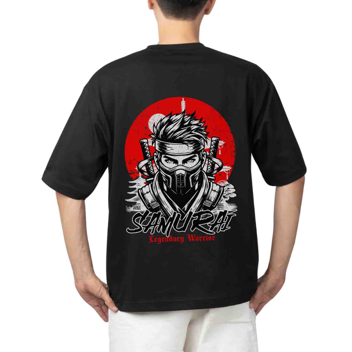 Samurai legendry warrior Oversized T-shirt