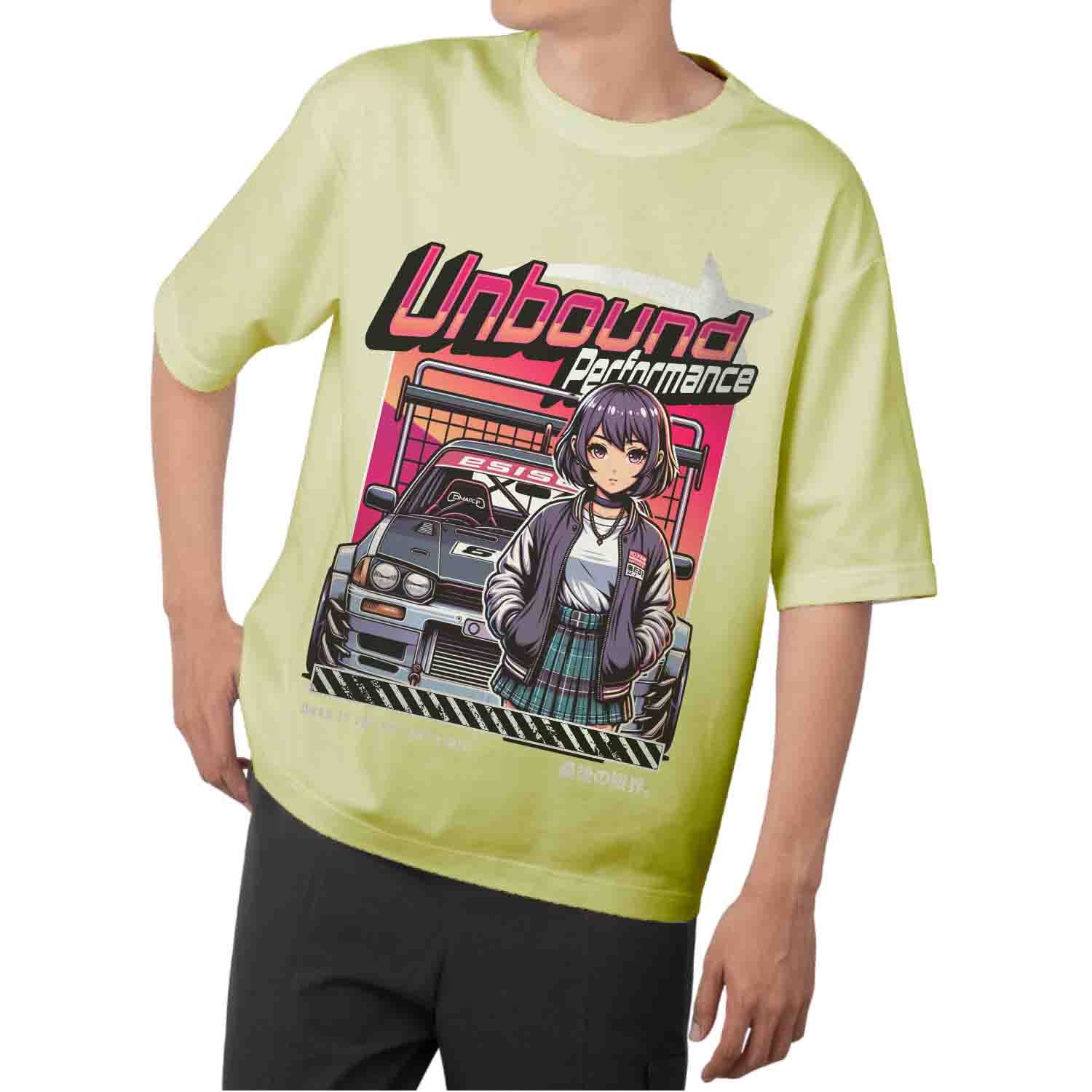 Unbound performance Oversized T-shirt