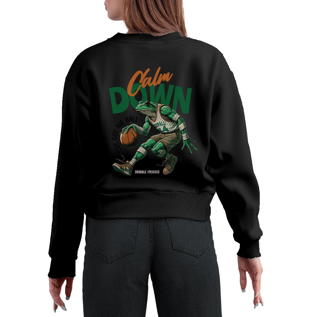 Calm down Women's Sweatshirt