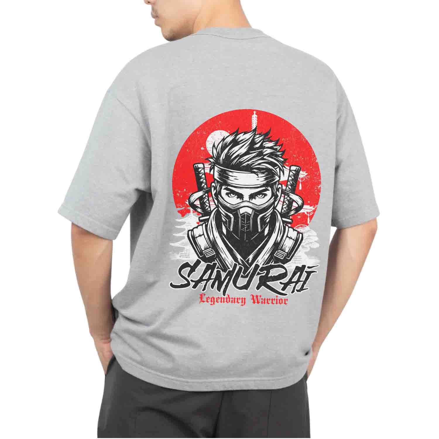 Samurai legendry warrior Oversized T-shirt