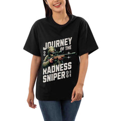 Journey of the redness sniper Women's Oversized T-shirt