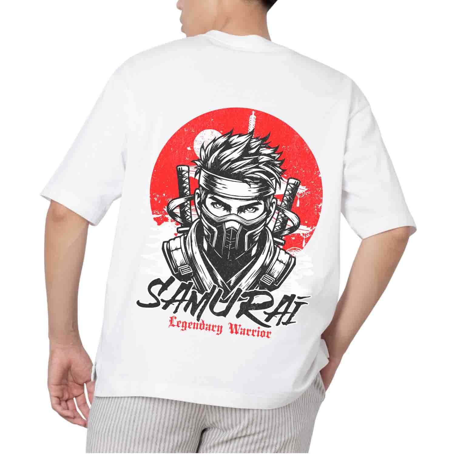 Samurai legendry warrior Oversized T-shirt