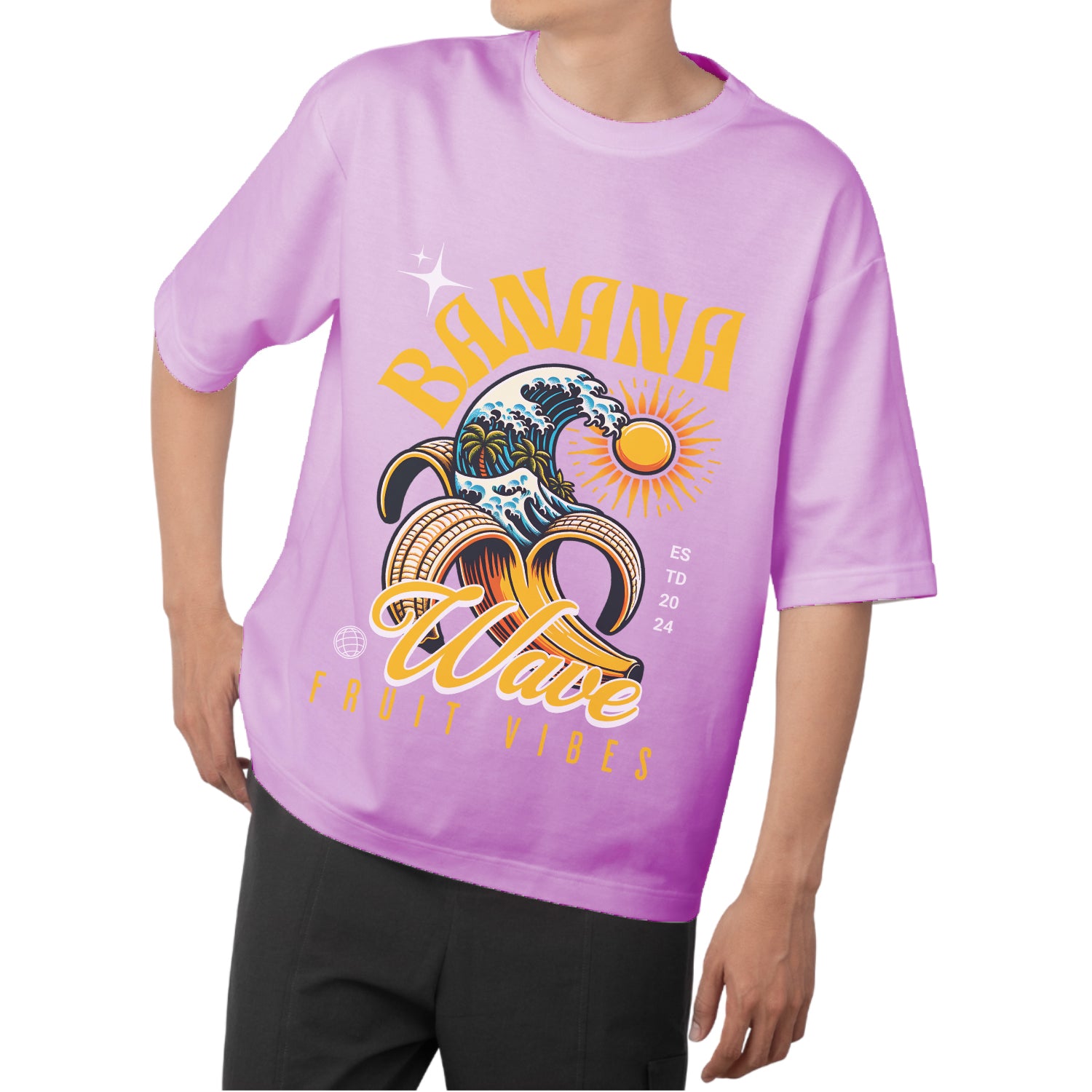 Banana wave Oversized T-shirt