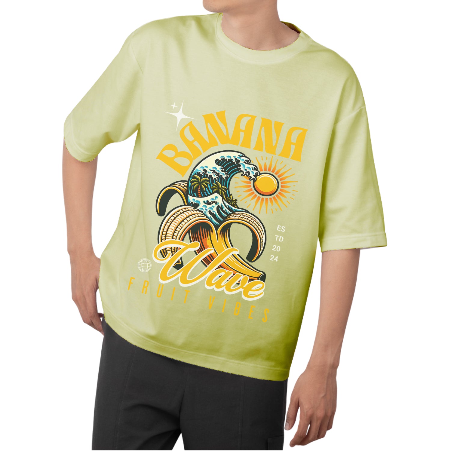 Banana wave Oversized T-shirt