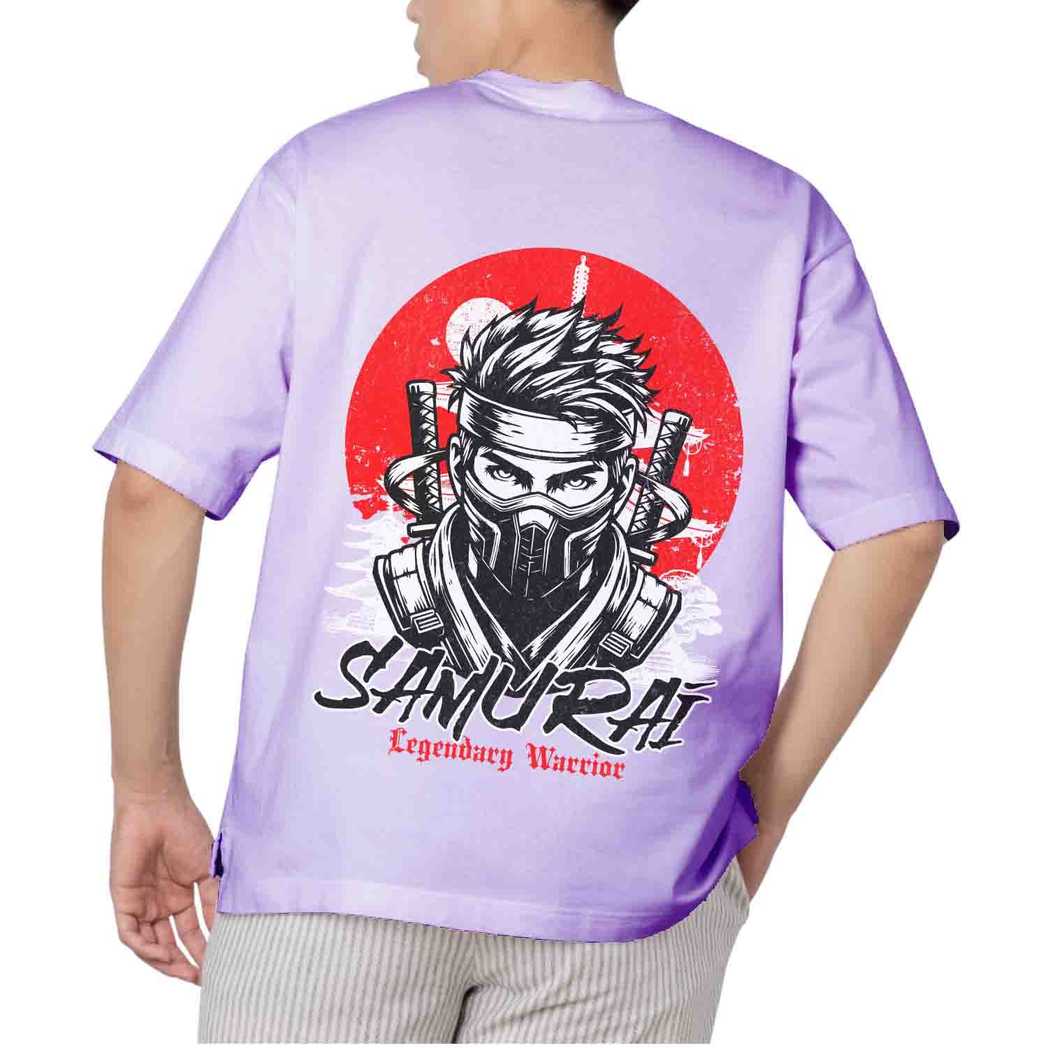 Samurai legendry warrior Oversized T-shirt