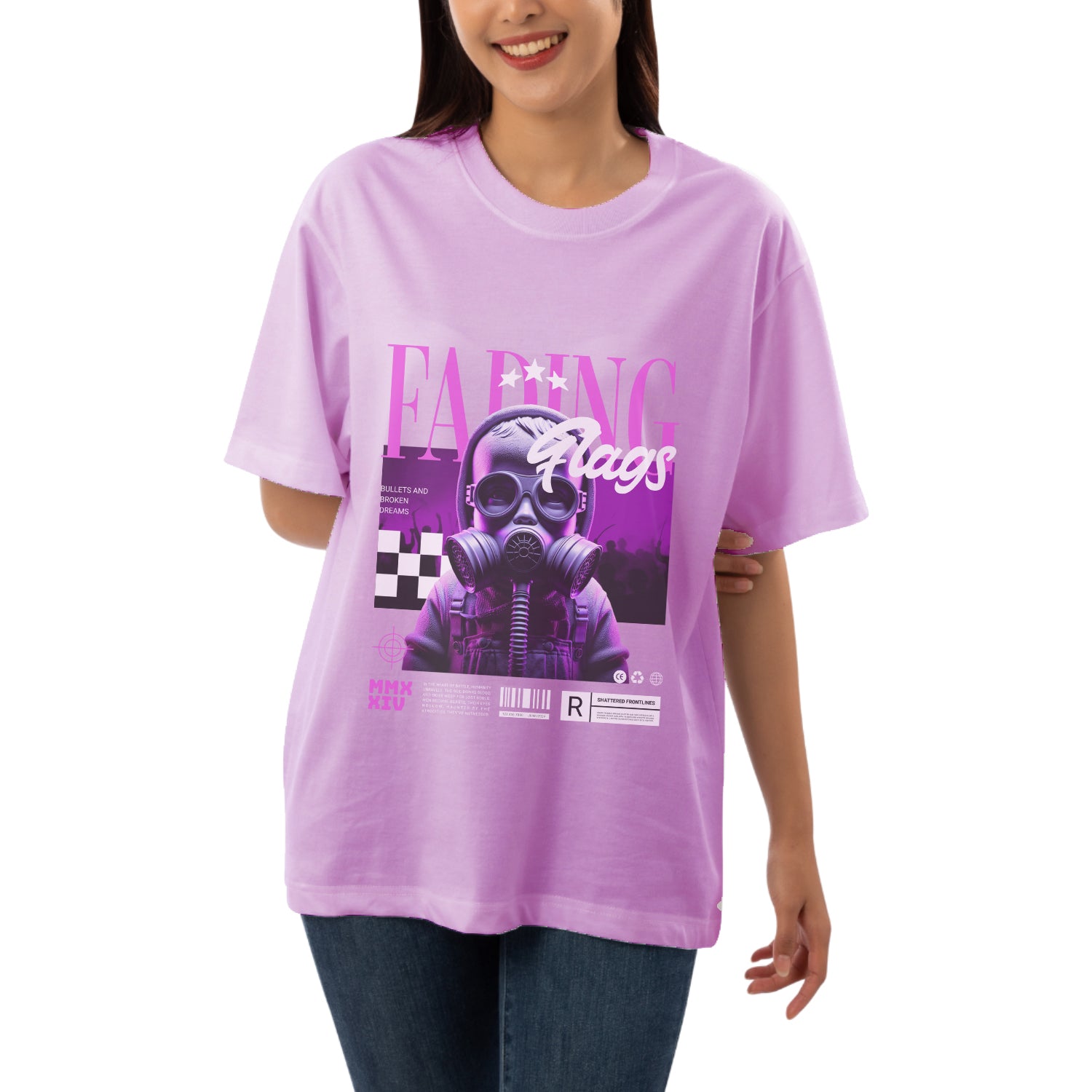 Fading Women's Oversized T-shirt