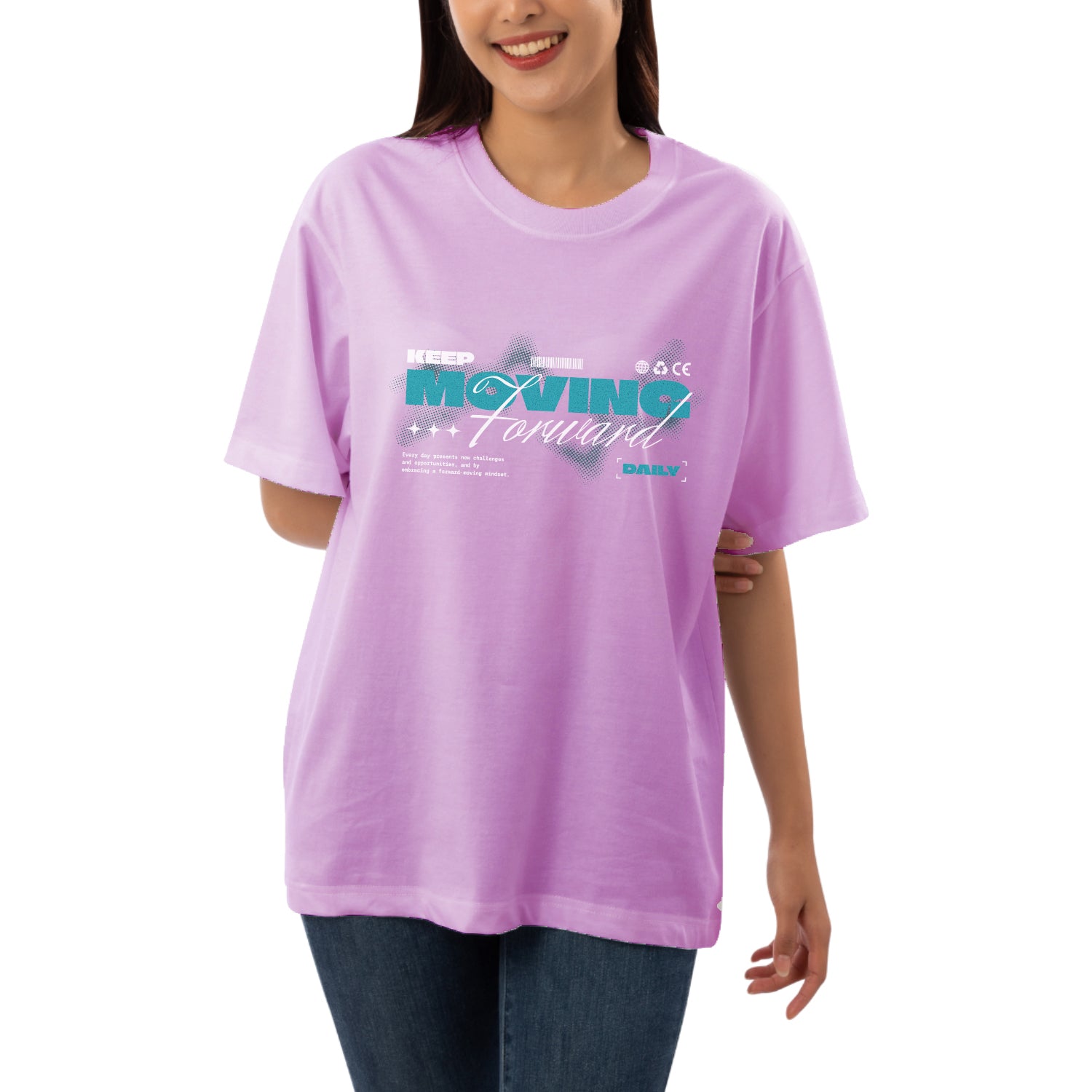 Keep moving forward Women's Oversized T-shirt