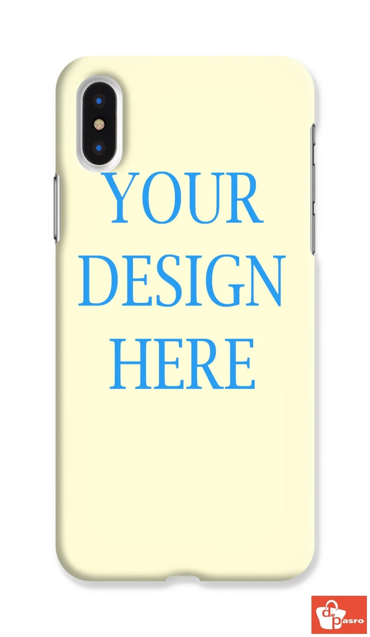 APPLE X-3D Customized Mobile Back Cover - depasro