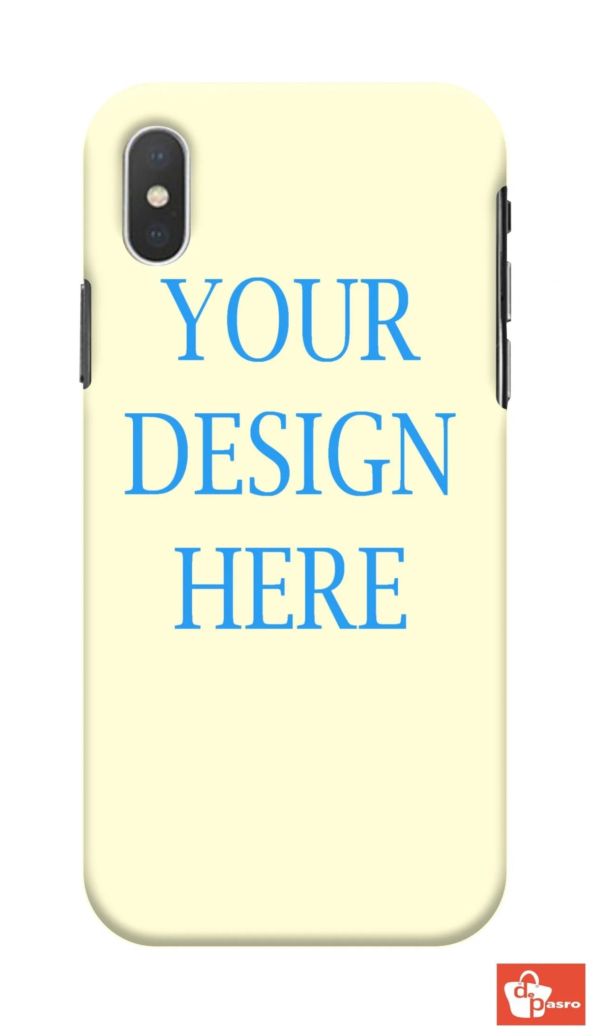 APPLE XS MAX-3D Customized Mobile Back Cover - depasro