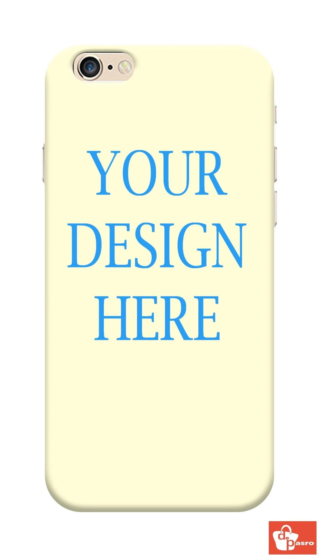 Apple 6 Plus -3D Customized Mobile Back Cover - depasro