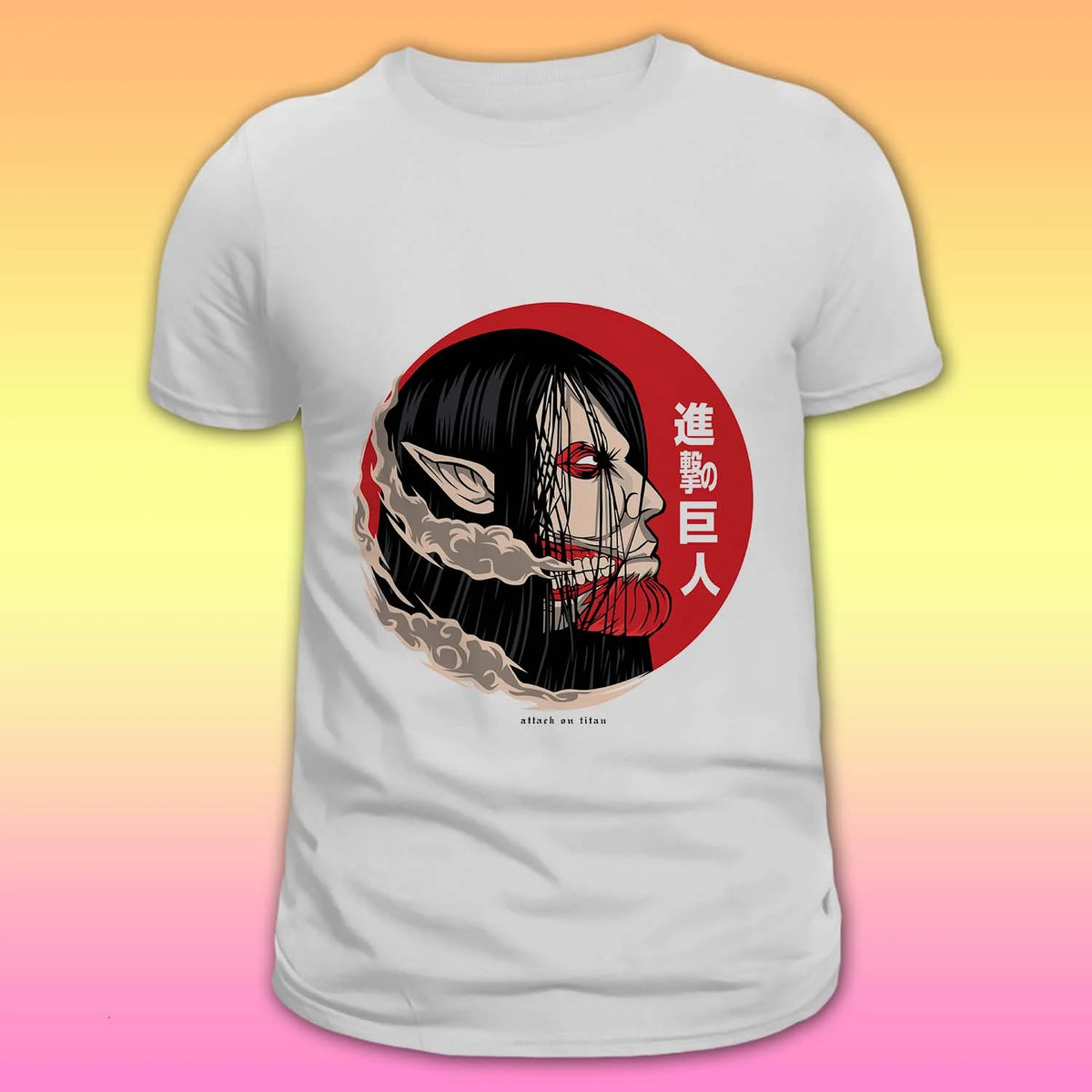 Unisex anime T-shirt – Attak Titan - depasro