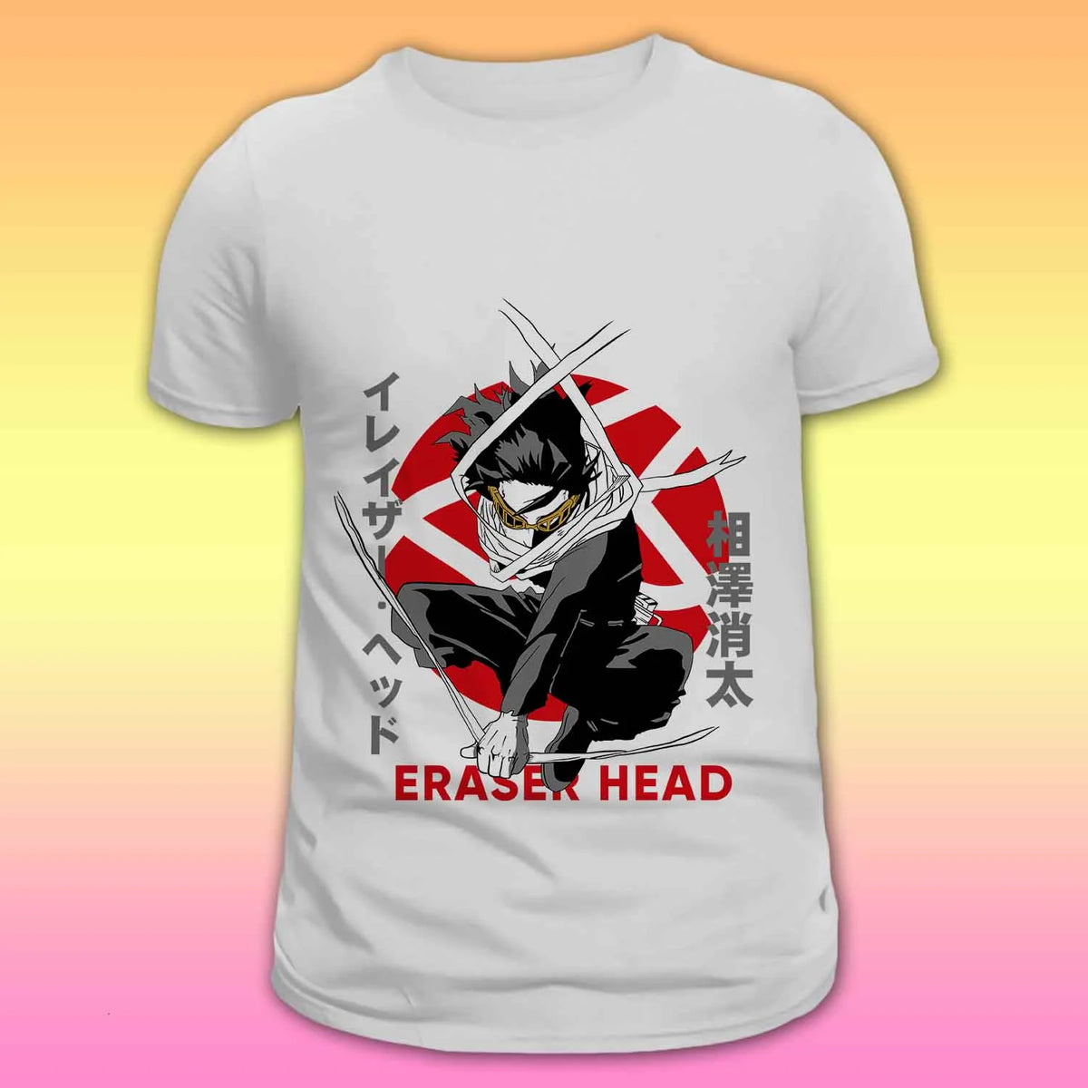 Unisex anime T-shirt – Eraser head - depasro