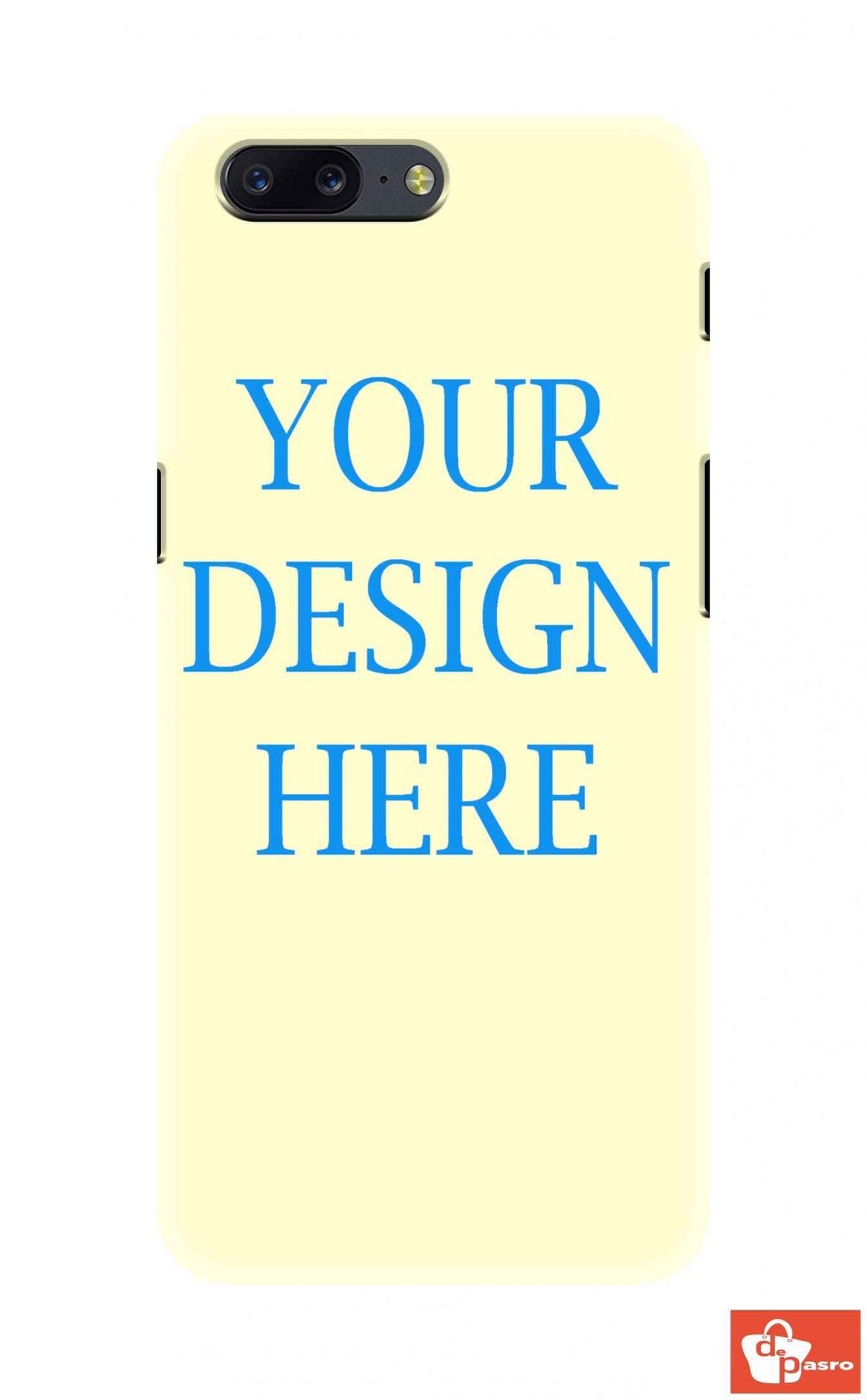 ONE PLUS 1+5-3D Customized Mobile Back Cover - depasro