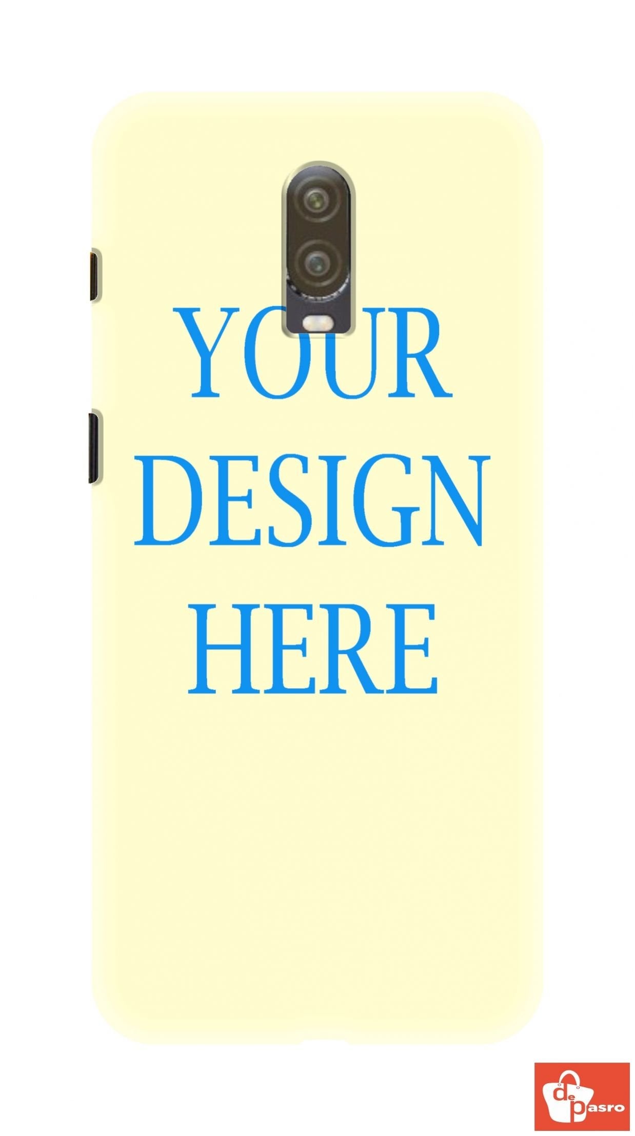 ONE PLUS 1+6T-3D Customized Mobile Back Cover - depasro